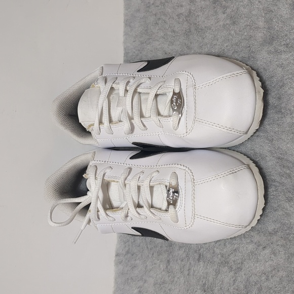 Nike Cortez Black White Trainer Youth size 5 women size 6.5 - Picture 4 of 11